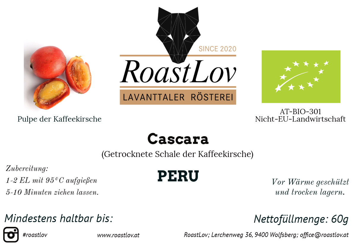 BIO PERU CASCARA Tee