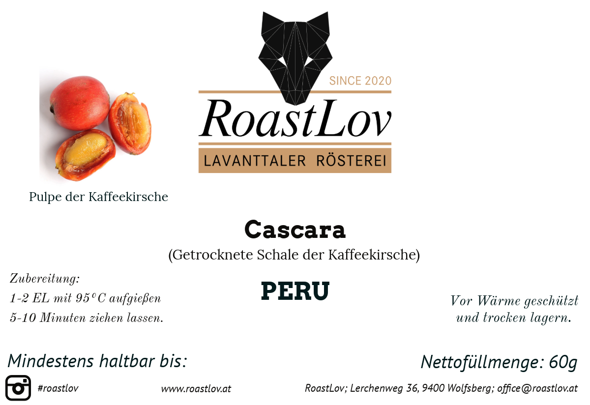 PERU CASCARA Tee